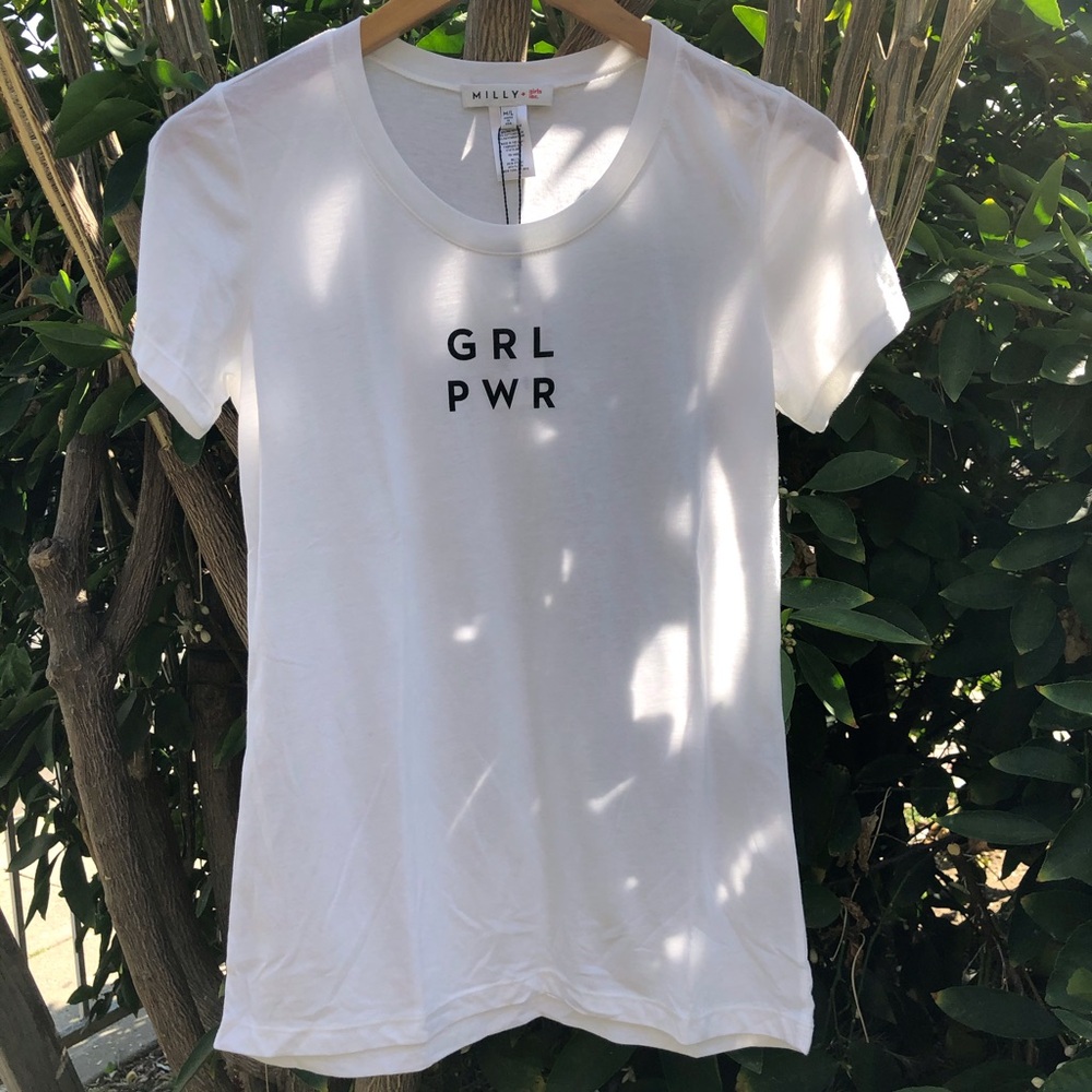 NEW Milly + Girls inc GRL PWR Collab Tee